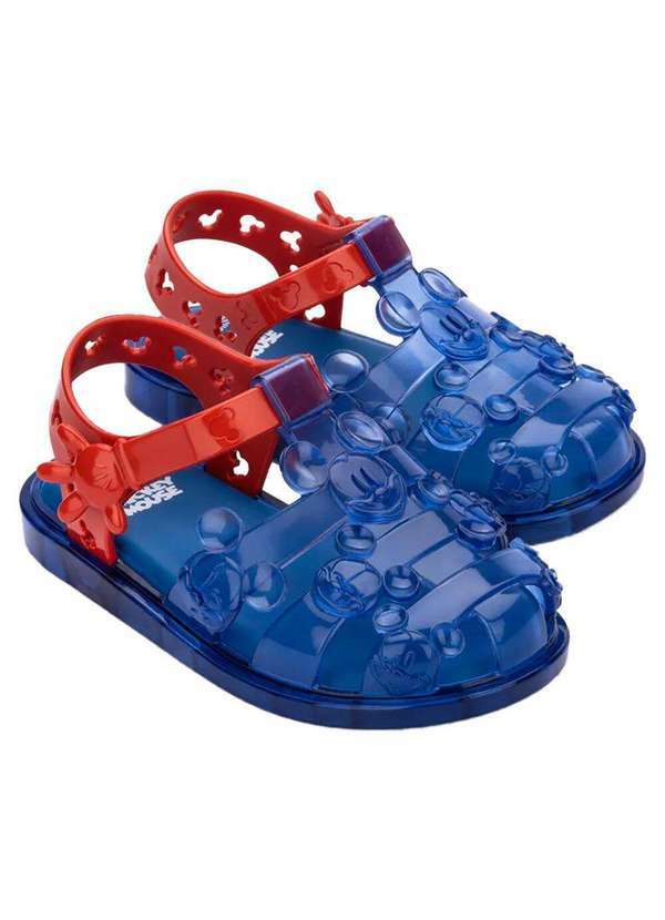 Melissa - Mini Melissa Magic Mickey Mouse Baby 33595 Azul/Vermelho