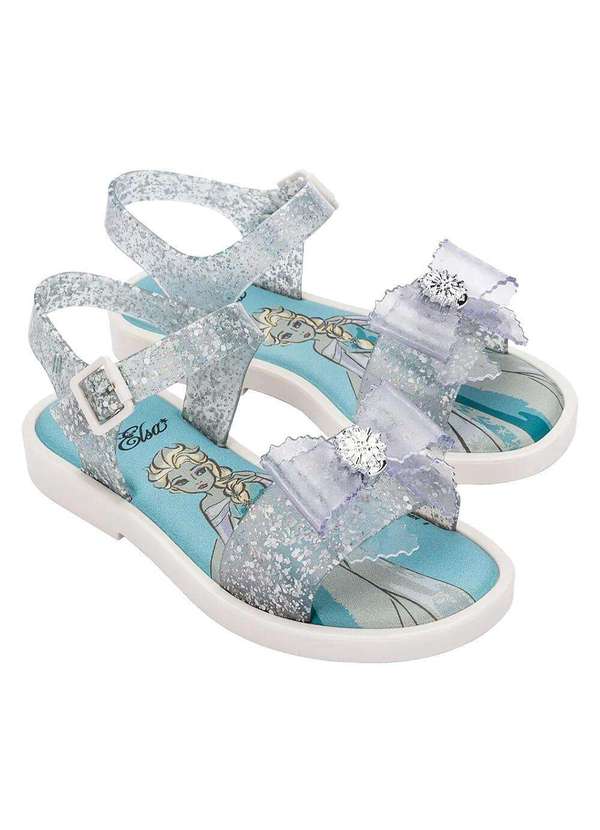 Melissa Mini Melissa Mar Sandal Disney Princess Baby 35699 Cristal