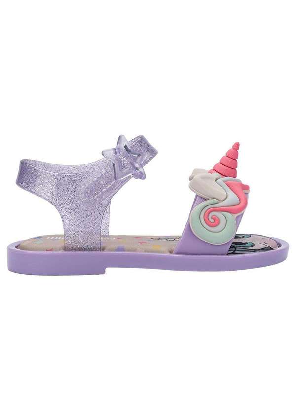 Melissa - Mini Melissa Mar Sandal Uni Baby 37827 Lilás 3