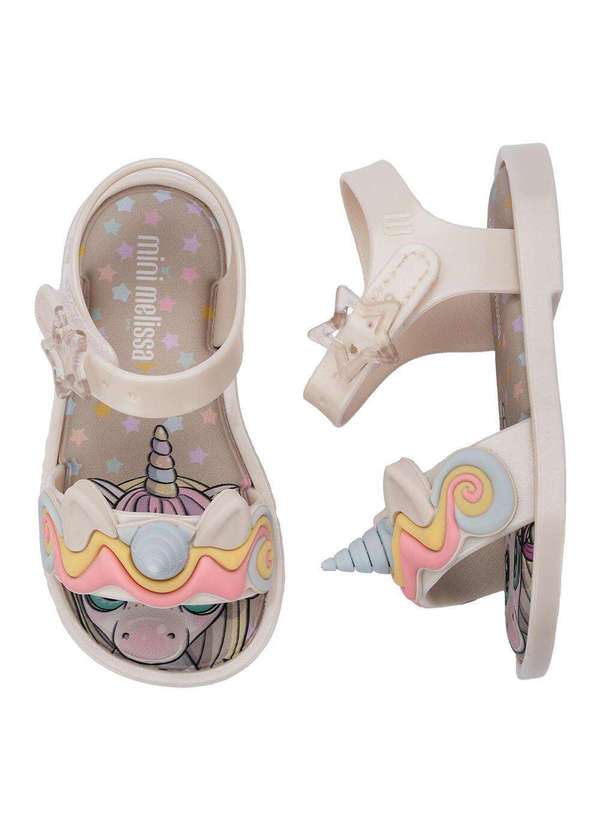 Melissa - Mini Melissa Mar Sandal Uni Baby 37827 Marfim 3