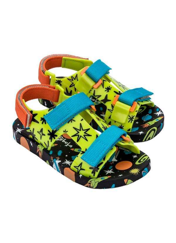 Melissa - Mini Melissa Pingpong  Fábula 33450 - Preto/Verde