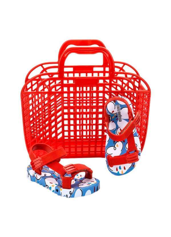 Melissa - Mini Melissa Playtime Baby 35690 - Azul/Vermelho