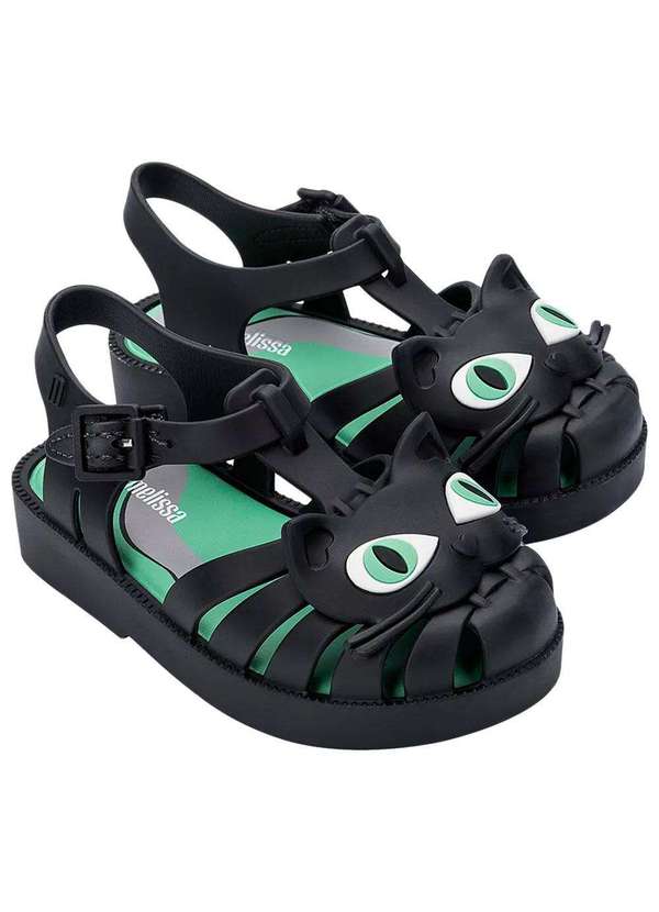 Melissa - Mini Melissa Possession Cat Baby 36130 Preto/Verde
