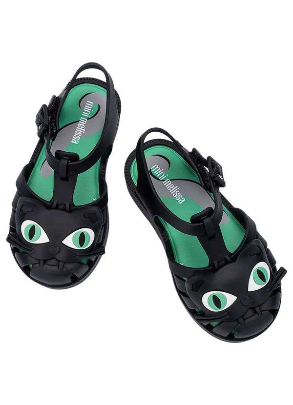 Melissa - Mini Melissa Possession Cat Baby 36130 Preto/Verde 4