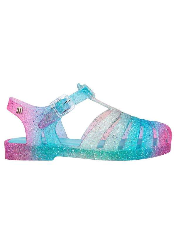 Melissa - Mini Melissa Possession Glitter Infantil 35759 - Azul/Rosa