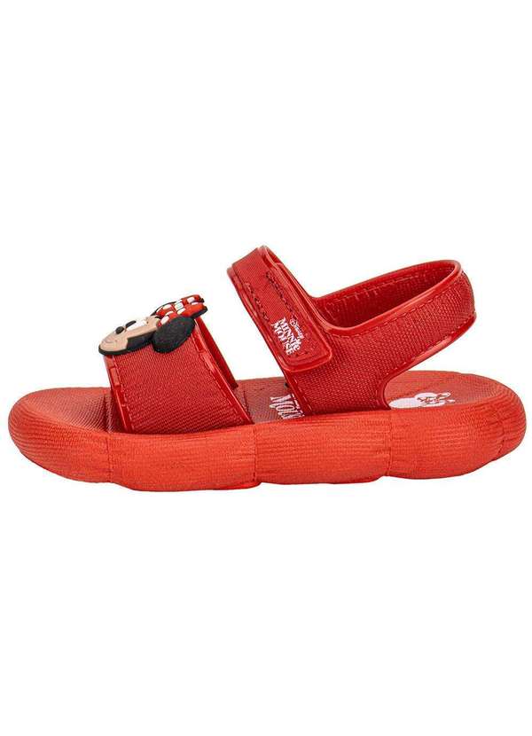 Grendene Kids - Sandália Infantil Baby Disney Pump Puff Grendene Kids 23377 Vermelho 2