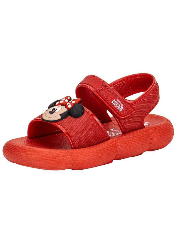 Grendene Kids - Sandália Infantil Baby Disney Pump Puff Grendene Kids 23377 Vermelho 3