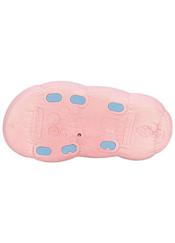Grendene Kids - Sandália Infantil Baby Disney Pump Puff Grendene Kids 23377 Azul/Rosa 4
