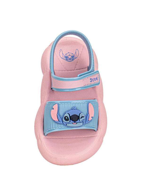 Grendene Kids - Sandália Infantil Baby Disney Pump Puff Grendene Kids 23377 Azul/Rosa 5