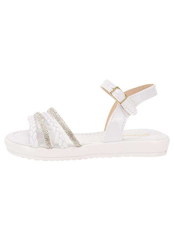 Gracinha - Sandália Infantil Baby Gracinha 756 - Branco 2