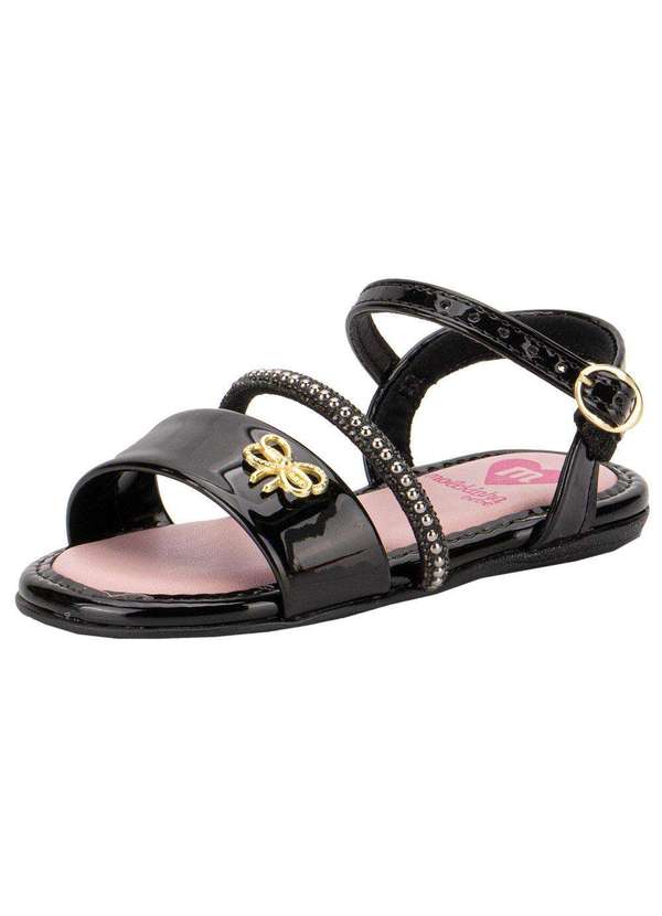 Molekinha - Sandália Infantil Baby Molekinha 2112771 - Verniz/Preto