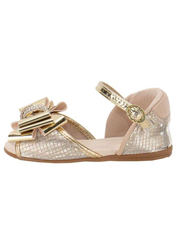 Molekinha - Sandália Infantil Baby Molekinha 2114269 - Ouro 2