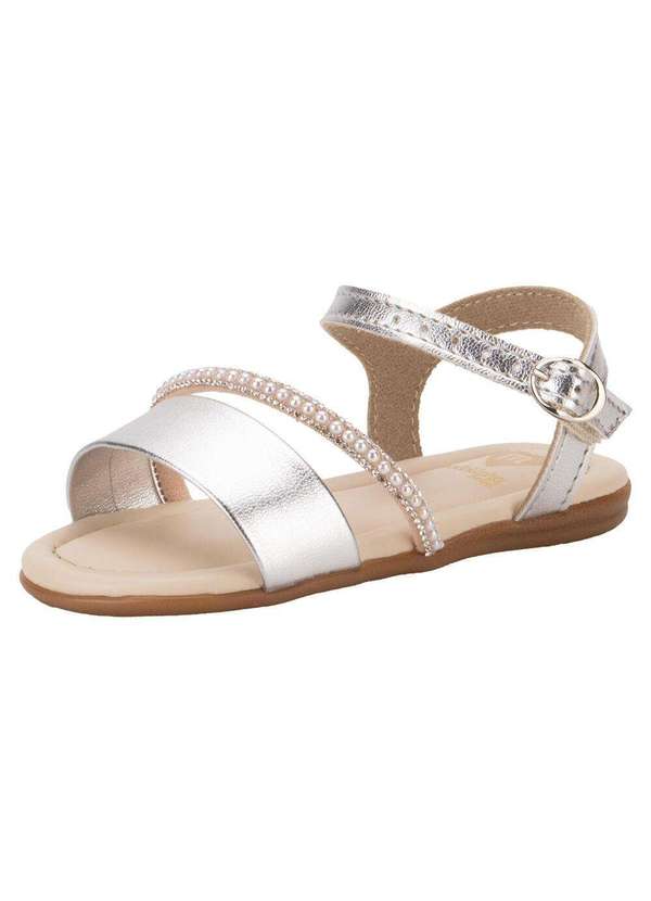Molekinha - Sandália Infantil Baby Molekinha 2114277 - Prata