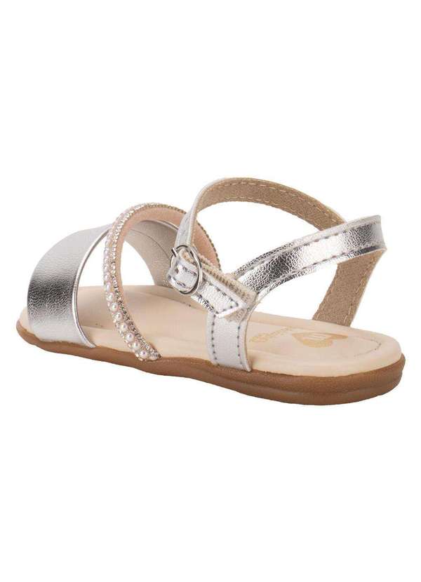 Molekinha - Sandália Infantil Baby Molekinha 2114277 - Prata 3