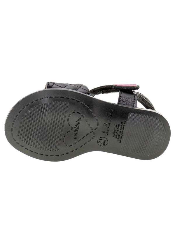 Molekinha - Sandália Infantil Baby Molekinha - 2714216 - Preto 4
