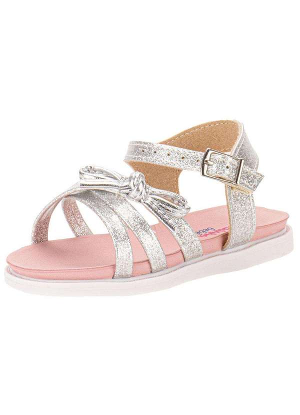 Molekinha - Sandália Infantil Baby Molekinha 2714222 - Prata