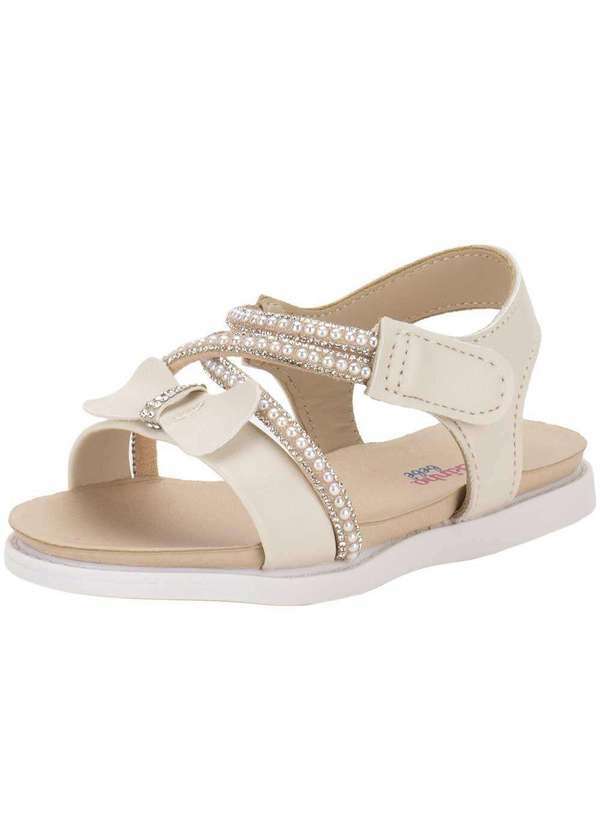Molekinha - Sandália Infantil Baby Molekinha 2714225 - Marfim