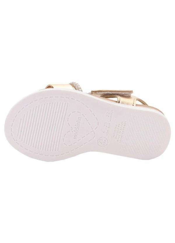 Molekinha - Sandália Infantil Baby Molekinha 2714425 - Bronze 4