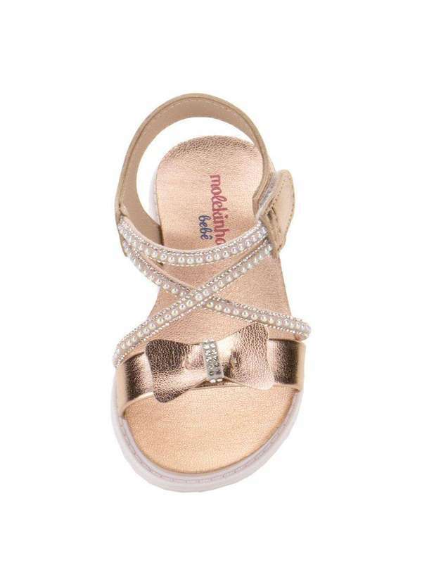 Molekinha - Sandália Infantil Baby Molekinha 2714425 - Bronze 5