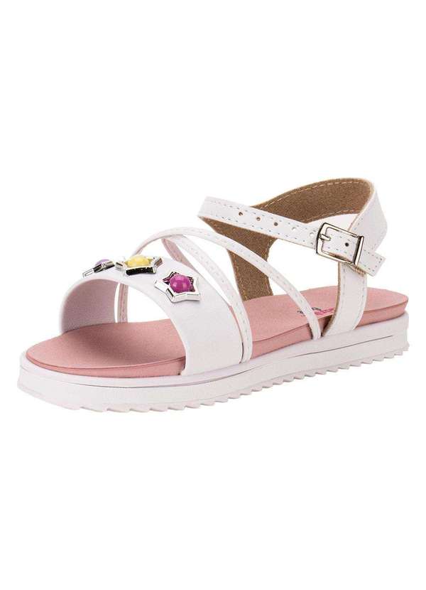 Molekinha - Sandália Infantil Baby Molekinha 2724117 - Branco