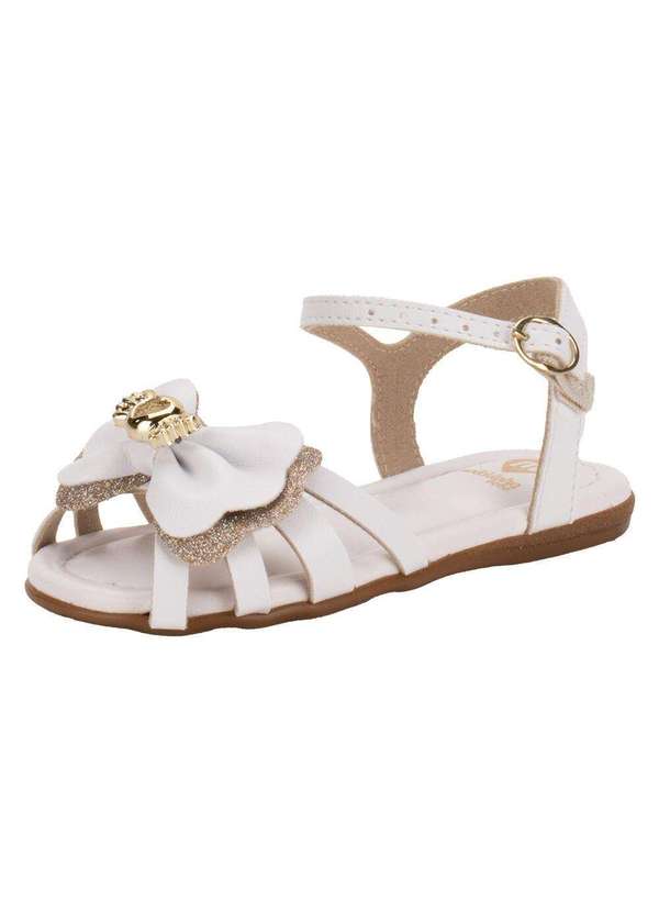 Molekinha - Sandália Infantil Baby Molekinha 2724117 - Branco