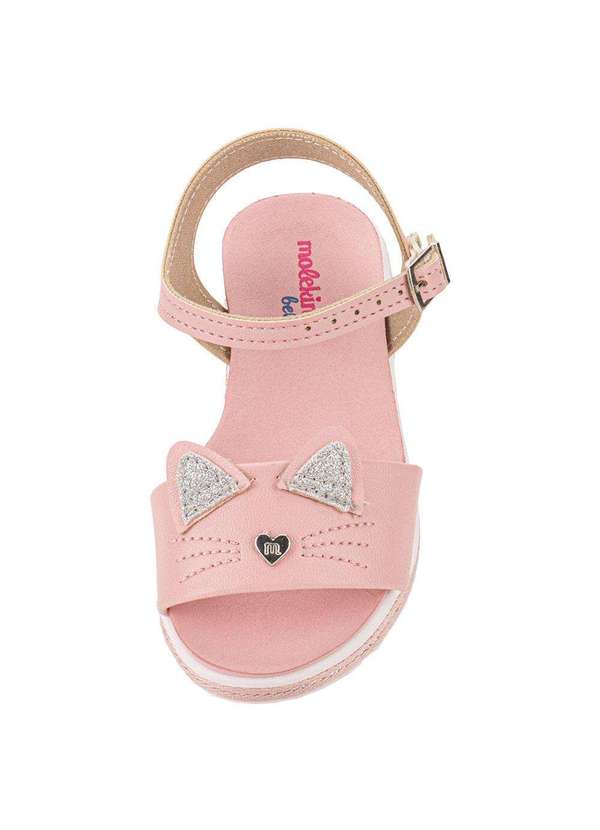 Molekinha - Sandália Infantil Baby Molekinha 2724215 - Rosa 5