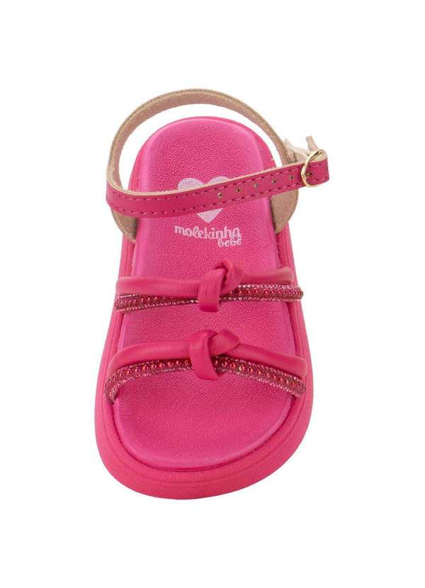 Molekinha - Sandália Infantil Baby Molekinha 2733103 - Pink 5