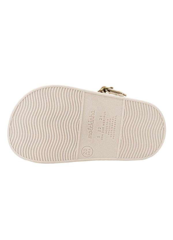 Molekinha - Sandália Infantil Baby Molekinha 2733103 - Marfim 4