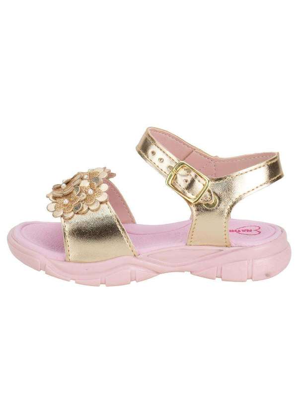 Nathielly - Sandália Infantil Baby Nathielly 0040051 Ouro 2