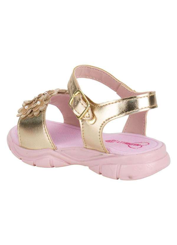 Nathielly - Sandália Infantil Baby Nathielly 0040051 Ouro 3