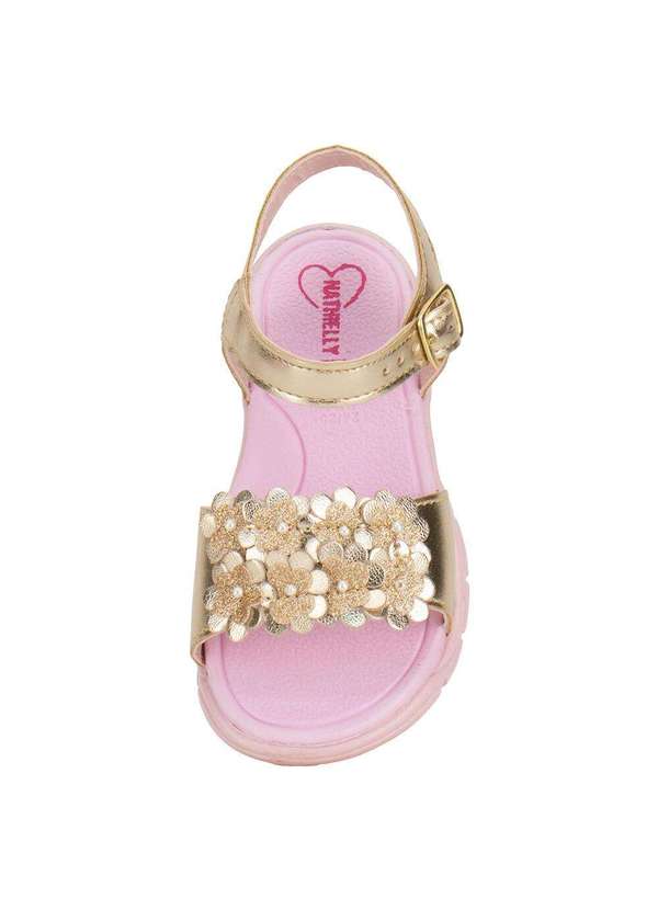 Nathielly - Sandália Infantil Baby Nathielly 0040051 Ouro 5
