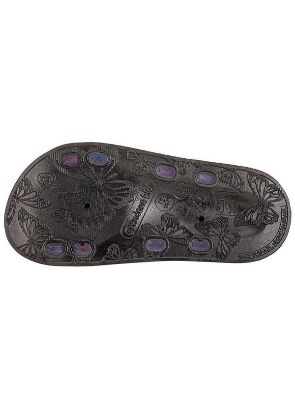 Grendene Kids - Sandália Infantil Barbie New Style Ii Flat Grendene Kids 23375 Preto/Rosa 4