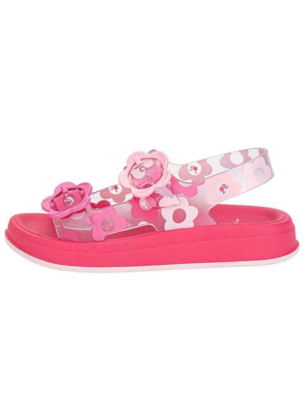 Grendene Kids - Sandália Infantil Barbie New Style Ii Flat Grendene Kids 23375 Pink 2