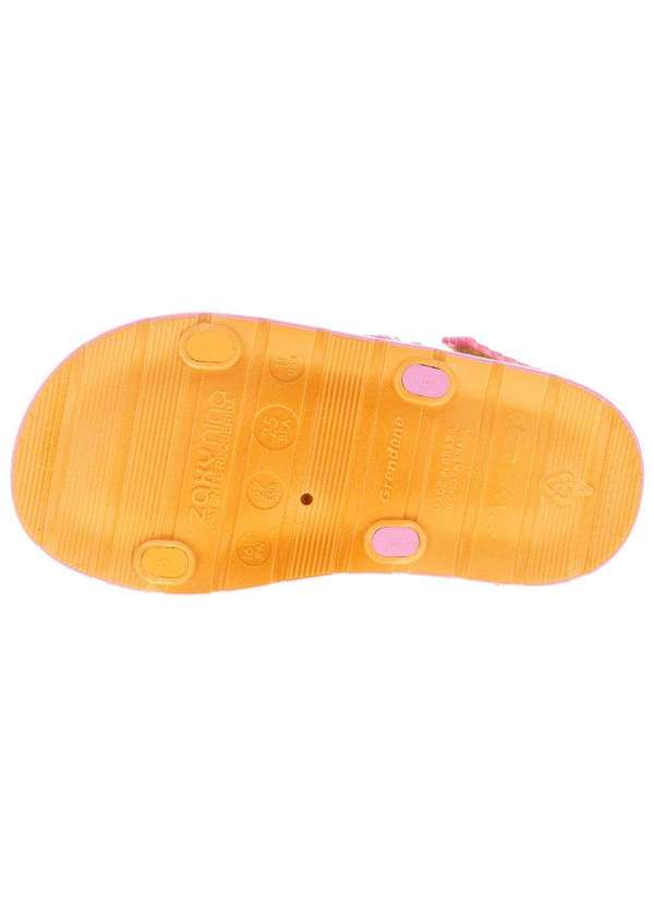 Zaxy - Sandália Infantil Conectadinha Zaxynina - 18641 - Laranja 4