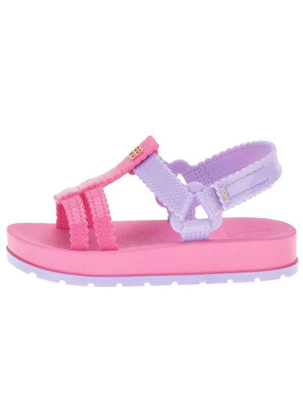 Zaxy - Sandália Infantil Conectadinha Zaxynina - 18641 - Pink 2