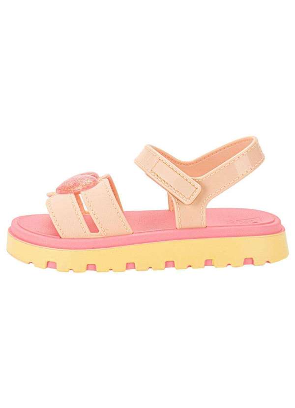 Zaxy - Sandália Infantil Daily Love Zaxynina 19122 - Bege/Rosa 2