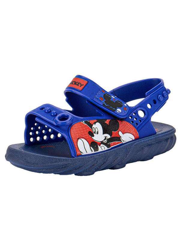 Grendene Kids - Sandália Infantil Disney Funny Baby Grendene Kids 23125 - Azul/Vermelho