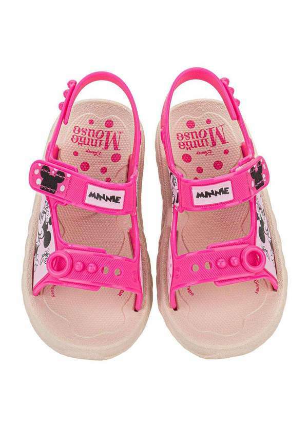 Grendene Kids - Sandália Infantil Disney Funny Baby Grendene Kids 23125 - Pink 5