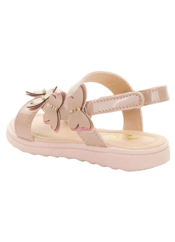 Lily Kids - Sandália Infantil Feminina Lily Kids - 10140 - Bege 3