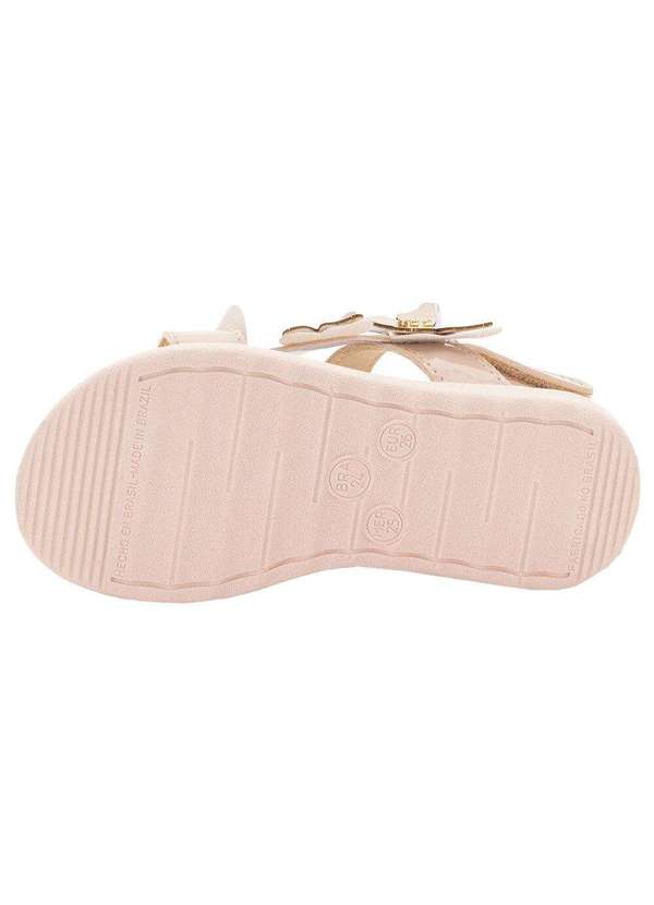 Lily Kids - Sandália Infantil Feminina Lily Kids - 10140 - Bege 4