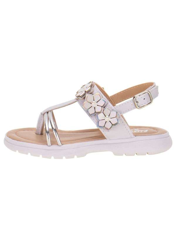 Lily Kids - Sandália Infantil Feminina Lily Kids - 10155 - Branco 2