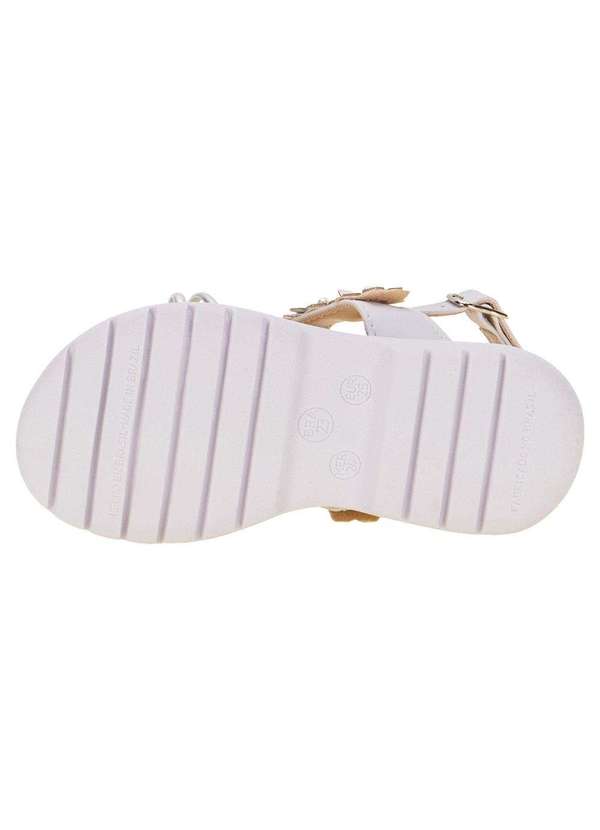Lily Kids - Sandália Infantil Feminina Lily Kids - 10155 - Branco 4