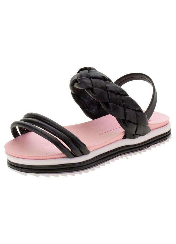 Molekinha - Sandália Infantil Feminina Molekinha - 23051343 - Preto
