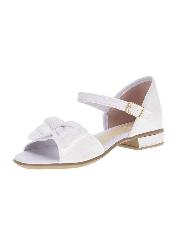 Nathielly - Sandália Infantil Feminina Nathielly - 022021011 - Branco