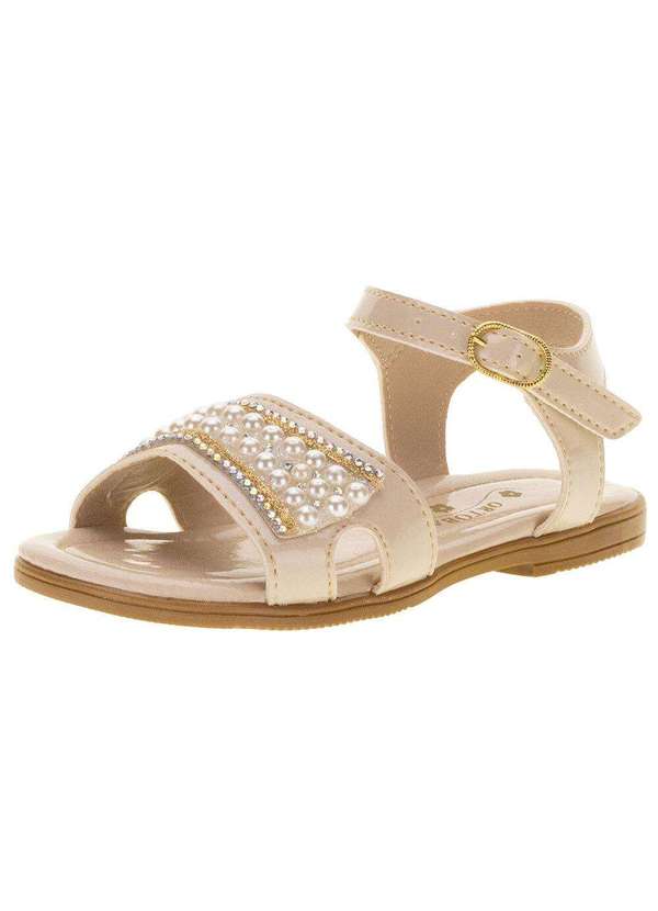 Orto Baby - Sandália Infantil Feminina Ortobaby - 19063 - Bege