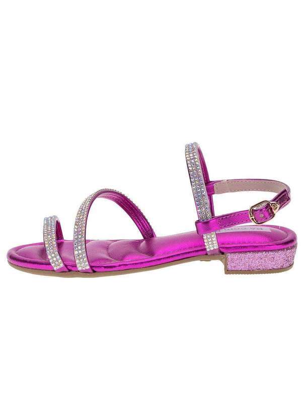 Pé com Pé - Sandália Infantil Feminina Pé com Pé - 21098 - Pink 2