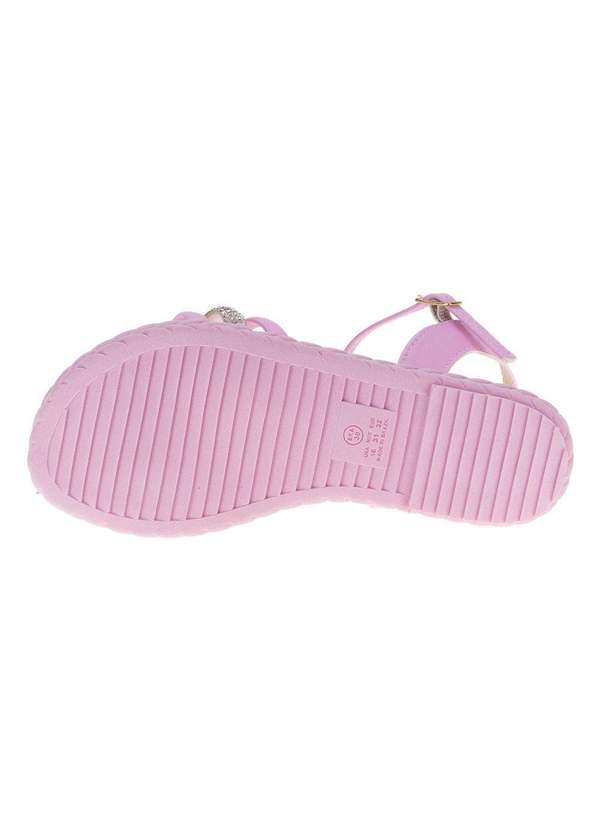 Nilqi - Sandália Infantil Feminina Strass Nilqi - 35081 - Rosa 4