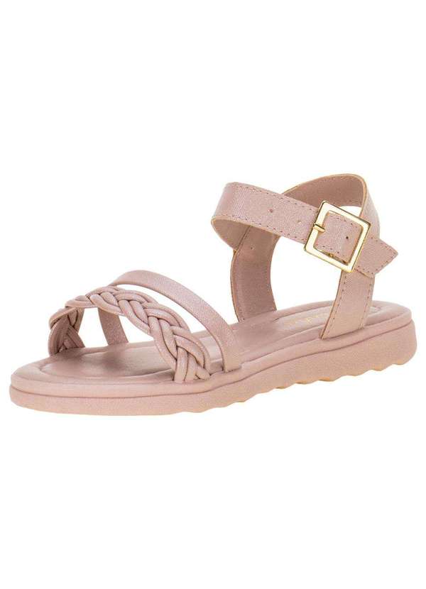 Tininha - Sandália Infantil Feminina Tininha - 08075 - Bege