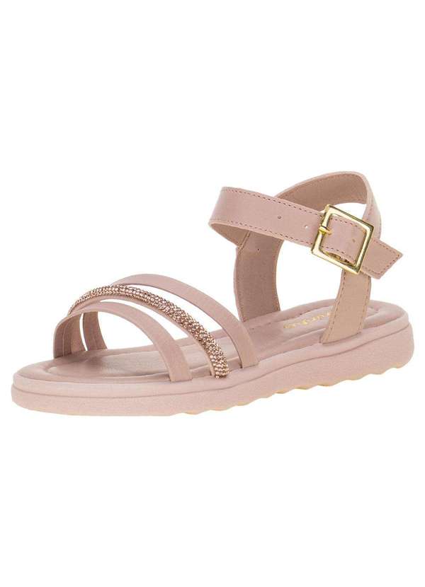 Tininha - Sandália Infantil Feminina Tininha - 08077 - Bege