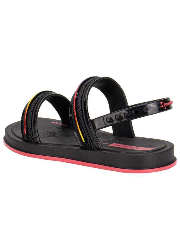 Ipanema - Sandália Infantil Glow Baby Ipanema 27404 - Preto/Rosa 3